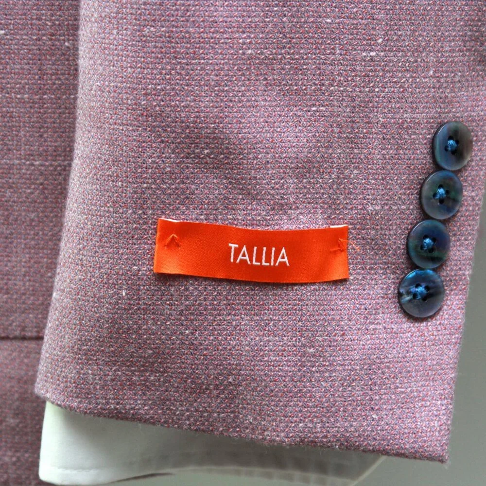 Tallia Men's Purple Slim-Fit Weave Wool-Blend Sport Coat Jacket Size 36R E091398